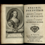 Mme DE SEVIGNE Lettres